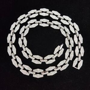 Iced Out Hip Hop Blade Necklace
